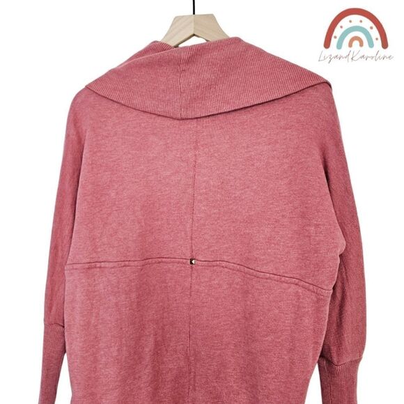 Wilfred Aritzia Diderot Oversized Open Front Ribbed Trim Longline Cardigan - Picture 5 of 10